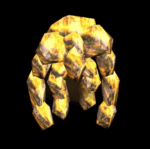 Golden Stone Golem